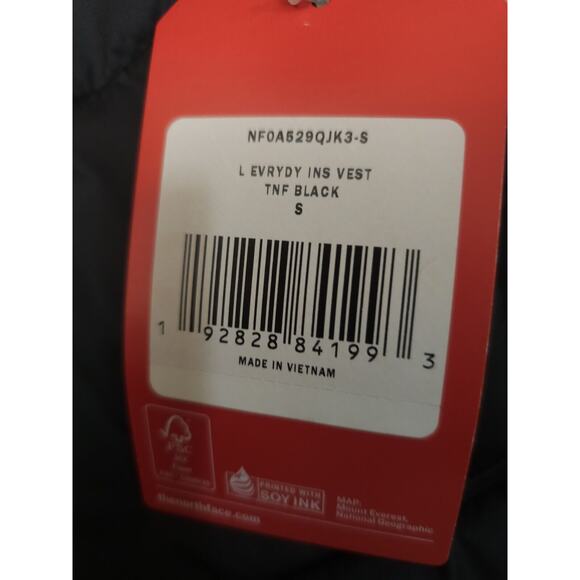 The North Face Everyday FX TV Promo Cast Puffer Vest Rare Black Men’s Sz S - Picture 6 of 6